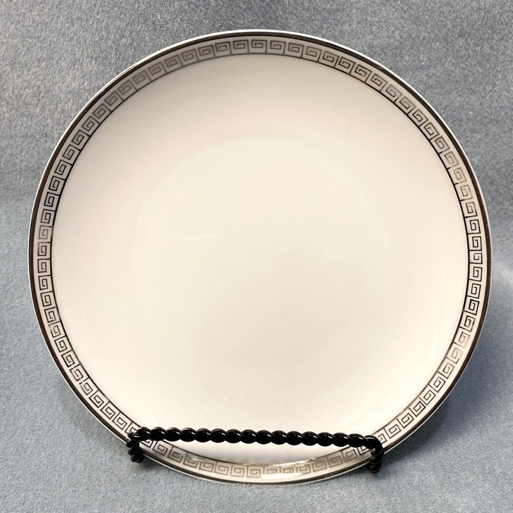 3-NORITAKE SILVER KEY NORITAKE CHINA PATTERN 5941 Bread and Butter Plates 3